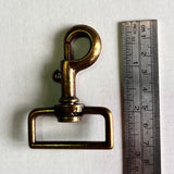 38mm Swivel Snap Hook Brass