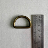 25mm D-Ring Brass